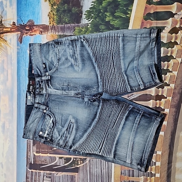 Ecko Unltd Denim Shorts Size 30 NWT - Picture 1 of 6